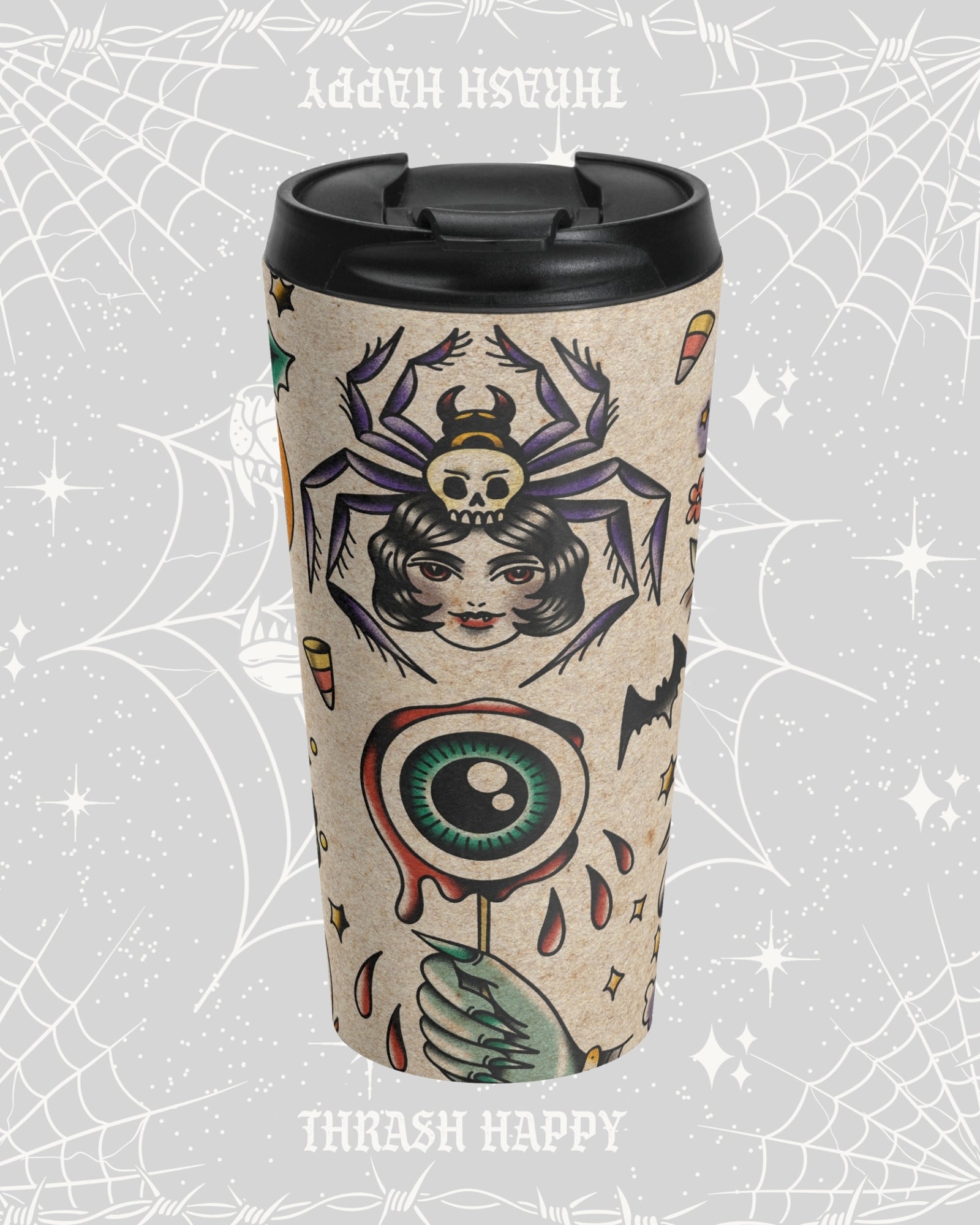 Halloween Flash Stainless Steel Travel Mug