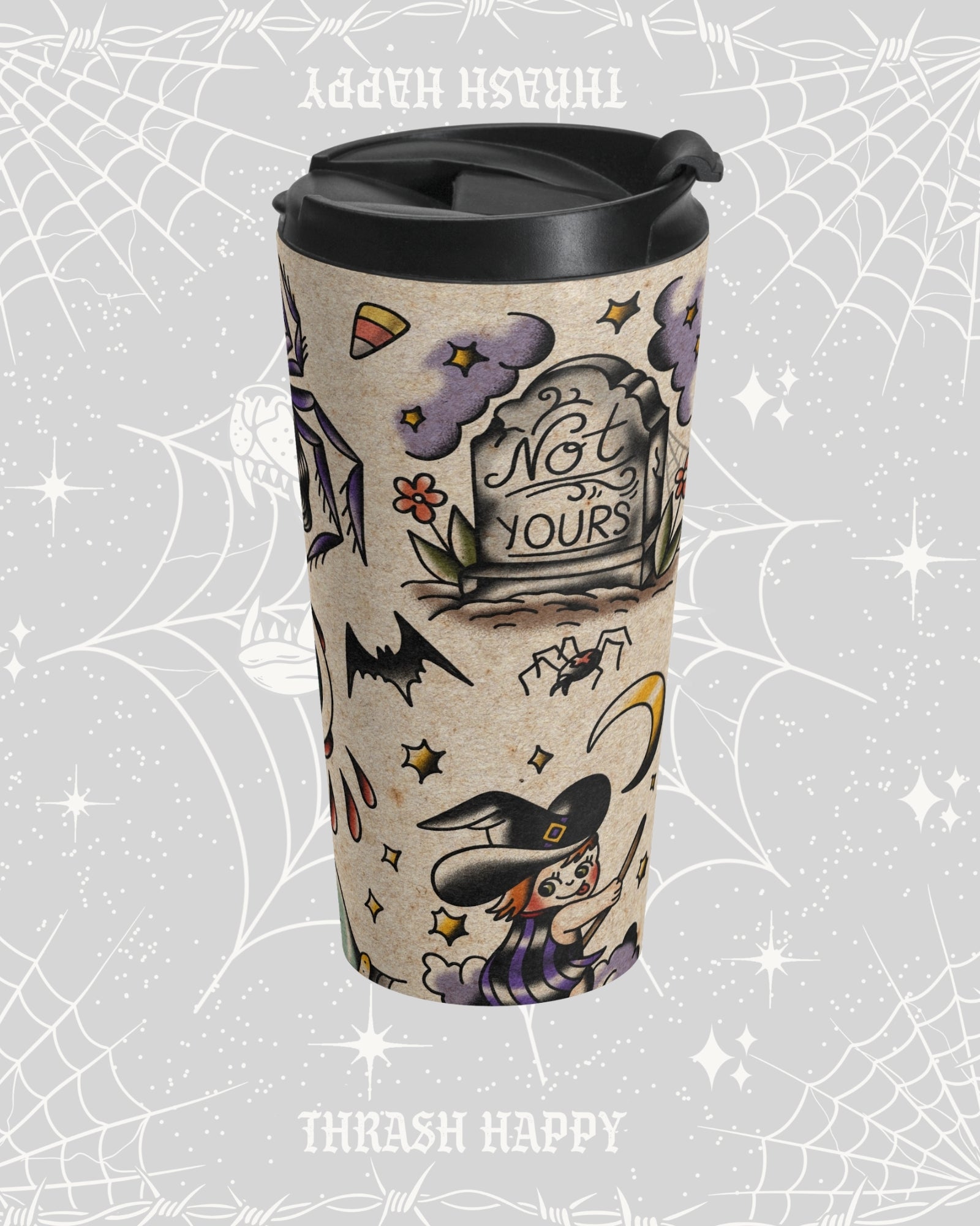 Halloween Flash Stainless Steel Travel Mug