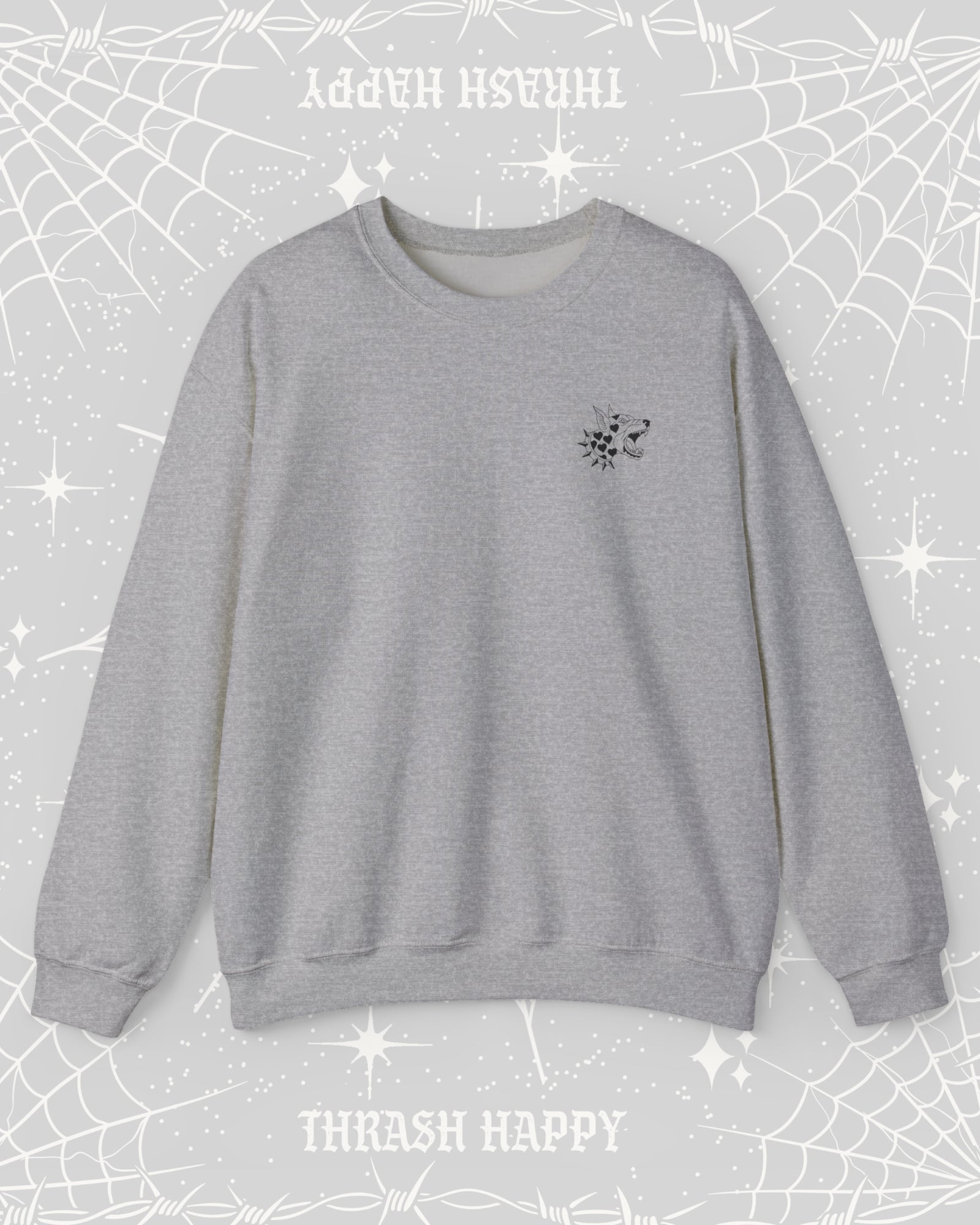 Practice Safe Hex Unisex Heavy Blend Crewneck Sweatshirt