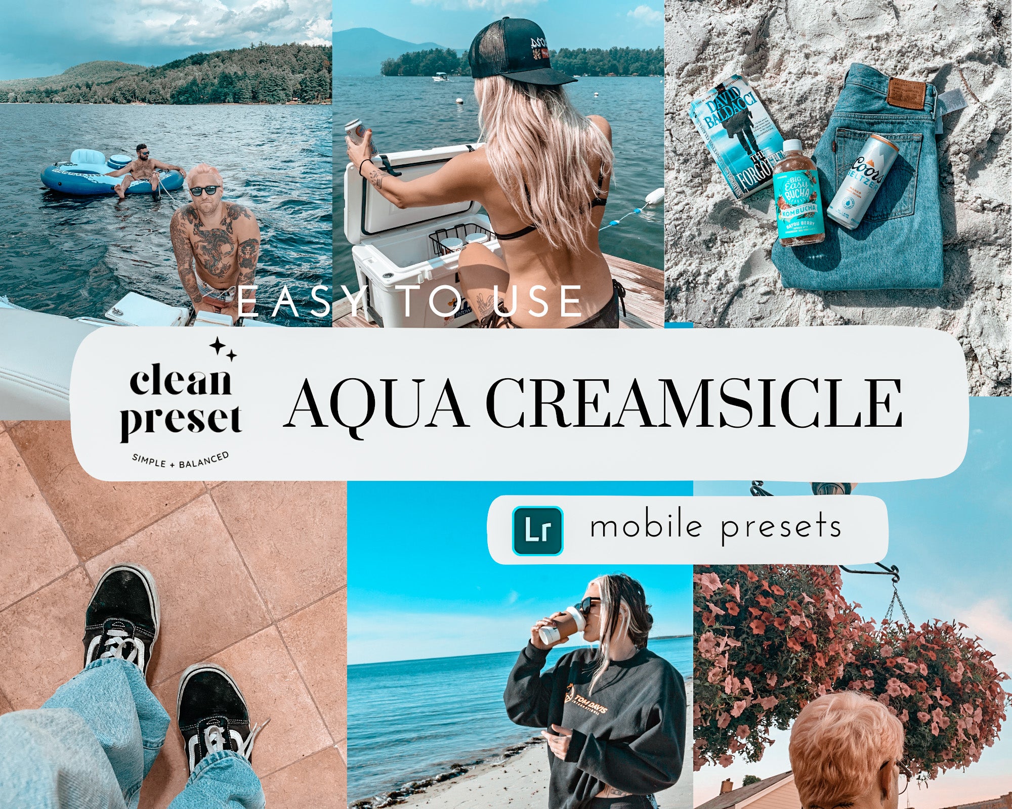 Aqua Creamsicle Preset