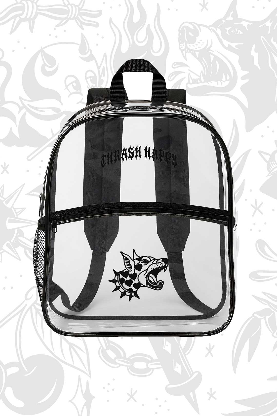 Clear Festival Backpack – Thrash Happy