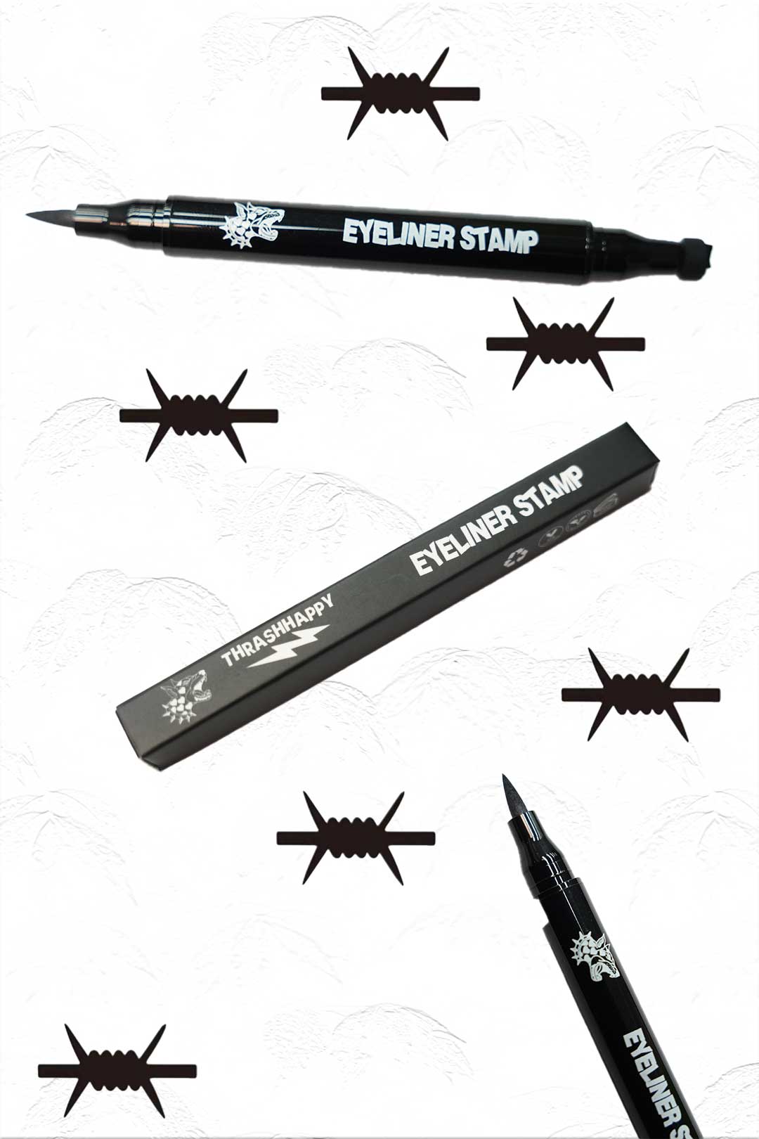 Barbed Wire Tattoo Eyeliner Stamp