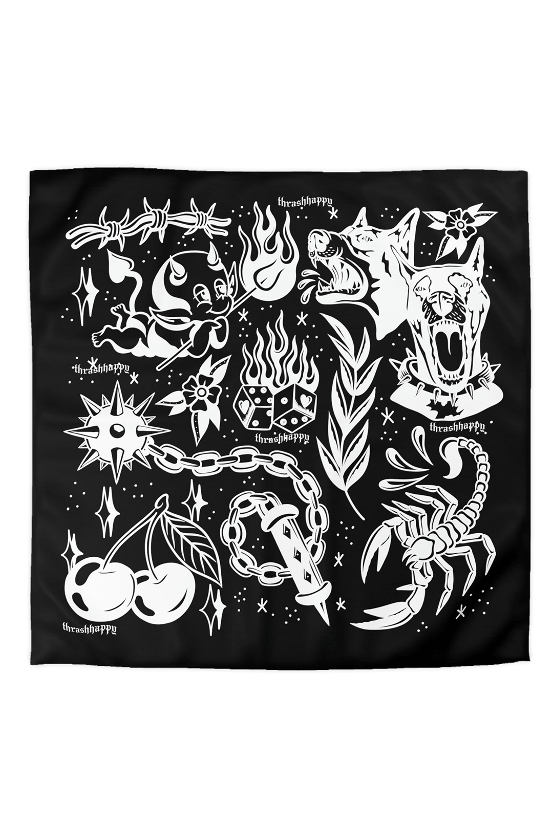 Thrash Flash Microfiber Duvet Cover