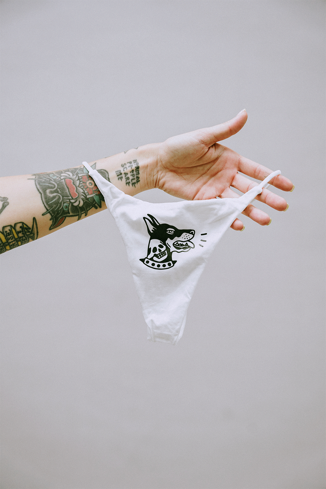 Bunny panties  BEDAZZLED THONG