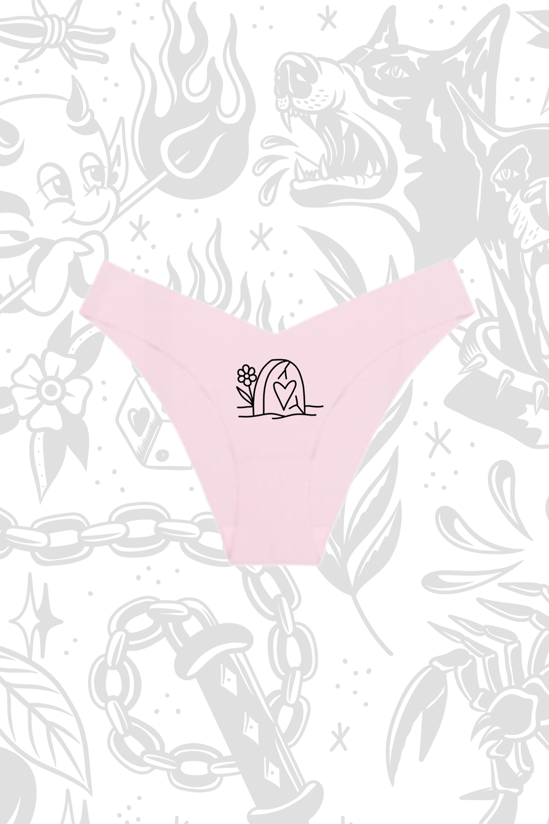 Lovesick V-Cut Cheeky Panties