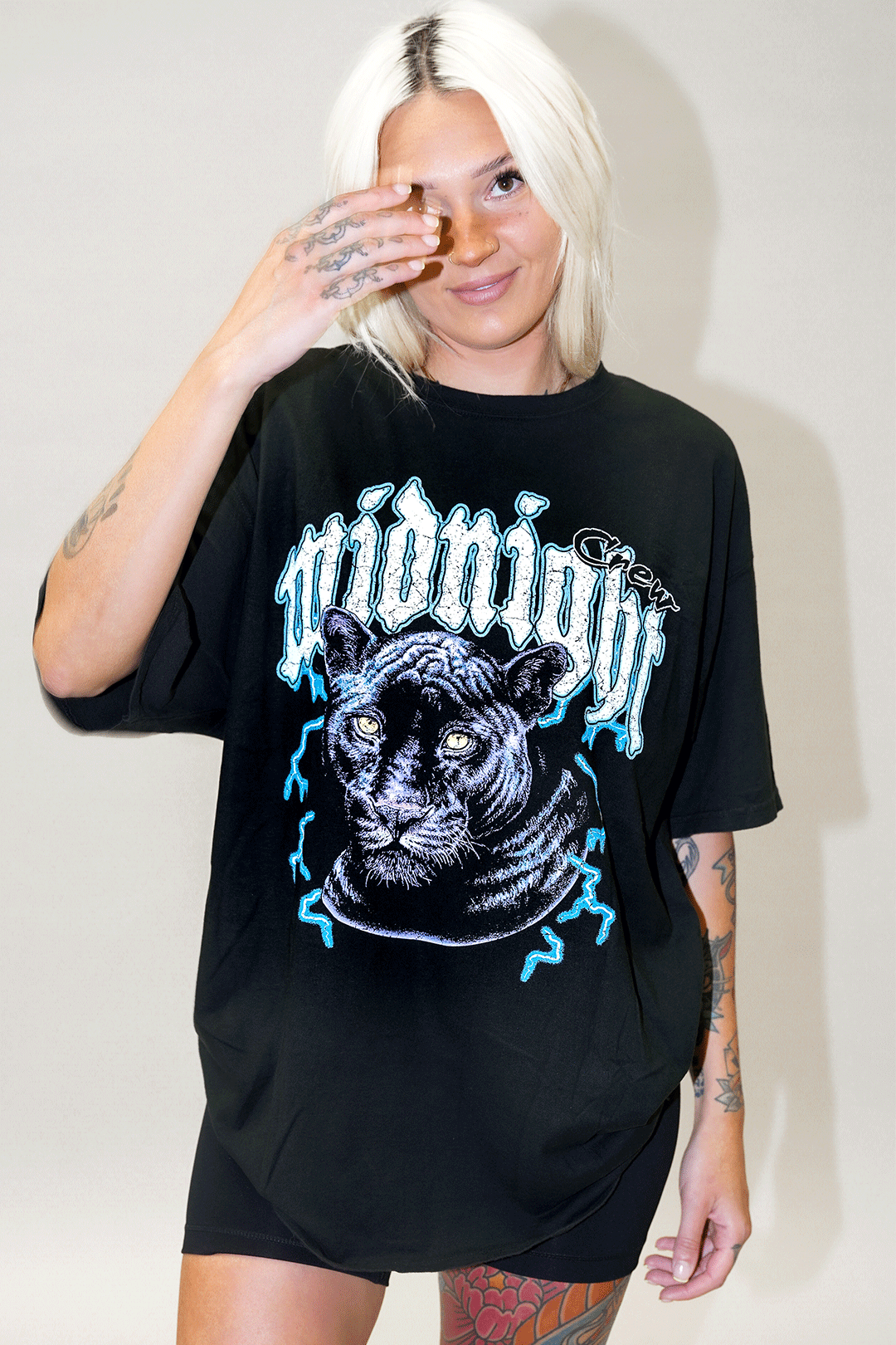 Midnight Crew Vintage T-Shirt