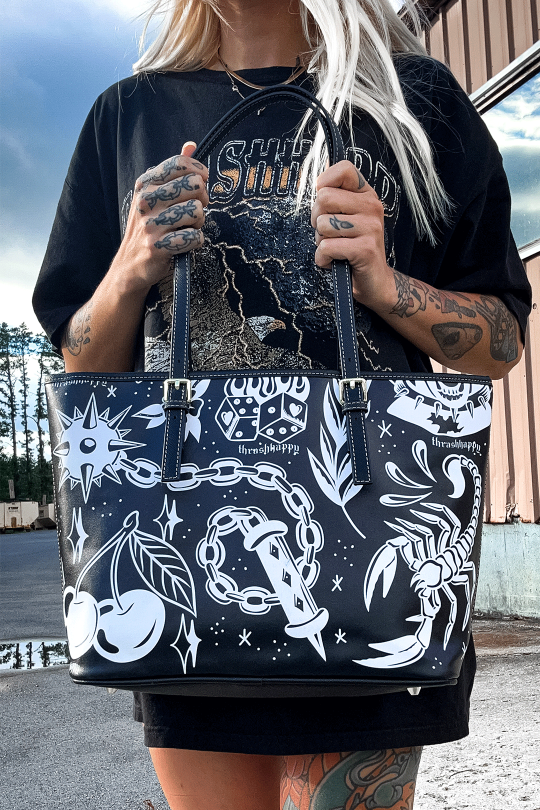 Tattoo Flash Big Daddy Purse