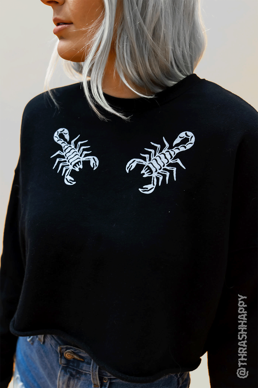 Spicy Crop Sweatshirt