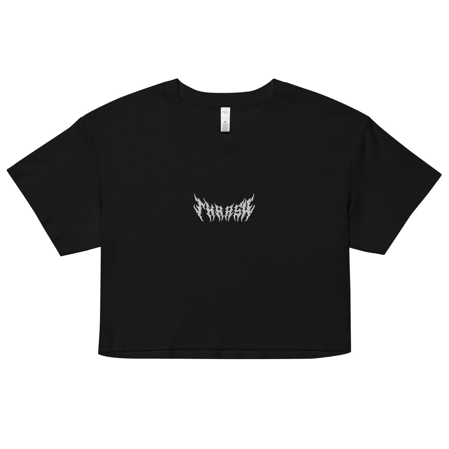Essentials Embroidered Crop Top