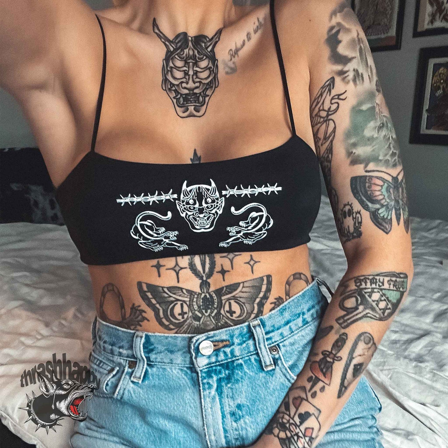 Traditional Strapped Mini Bandeau