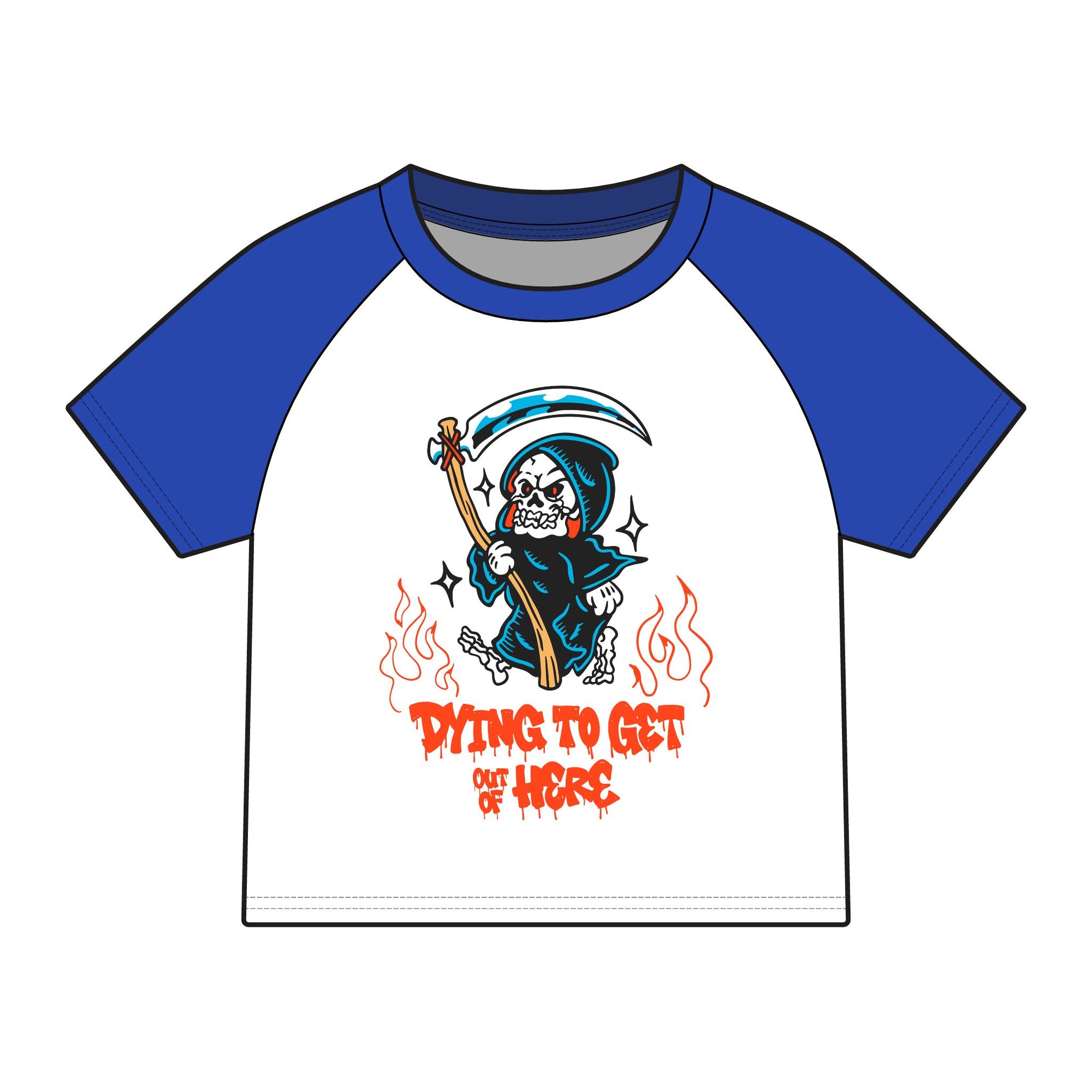 Dying To Get Out of Here Baby Tee