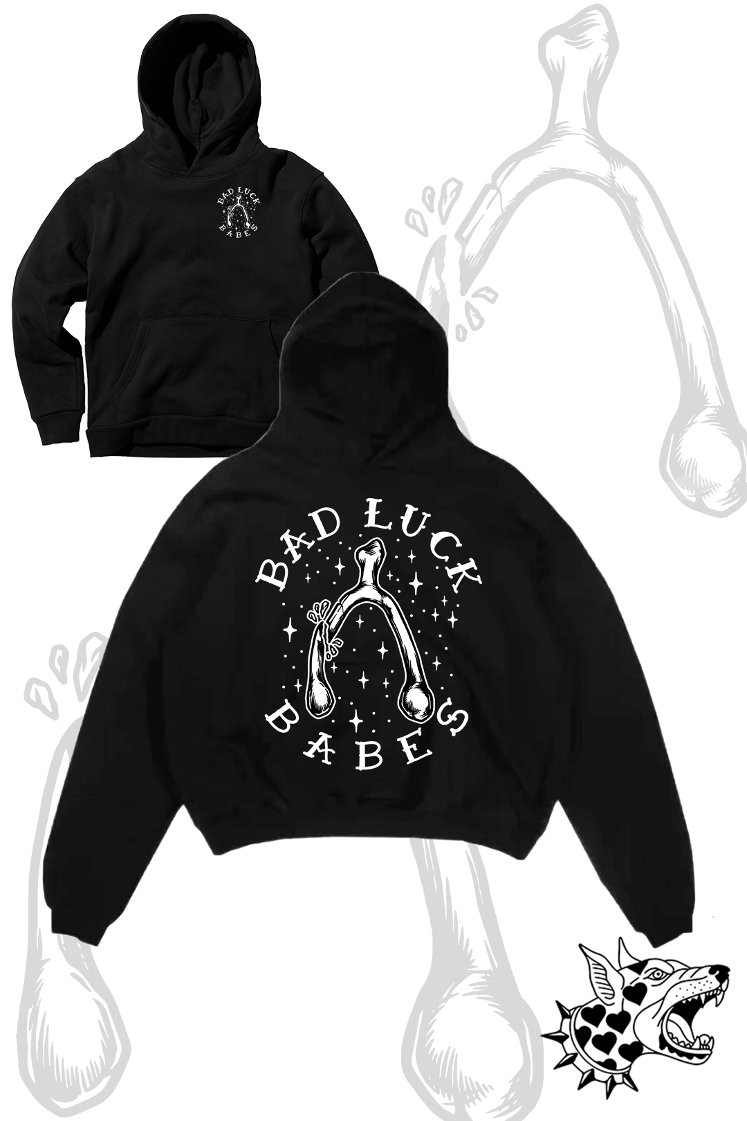 Bad Luck Babes Hoodie