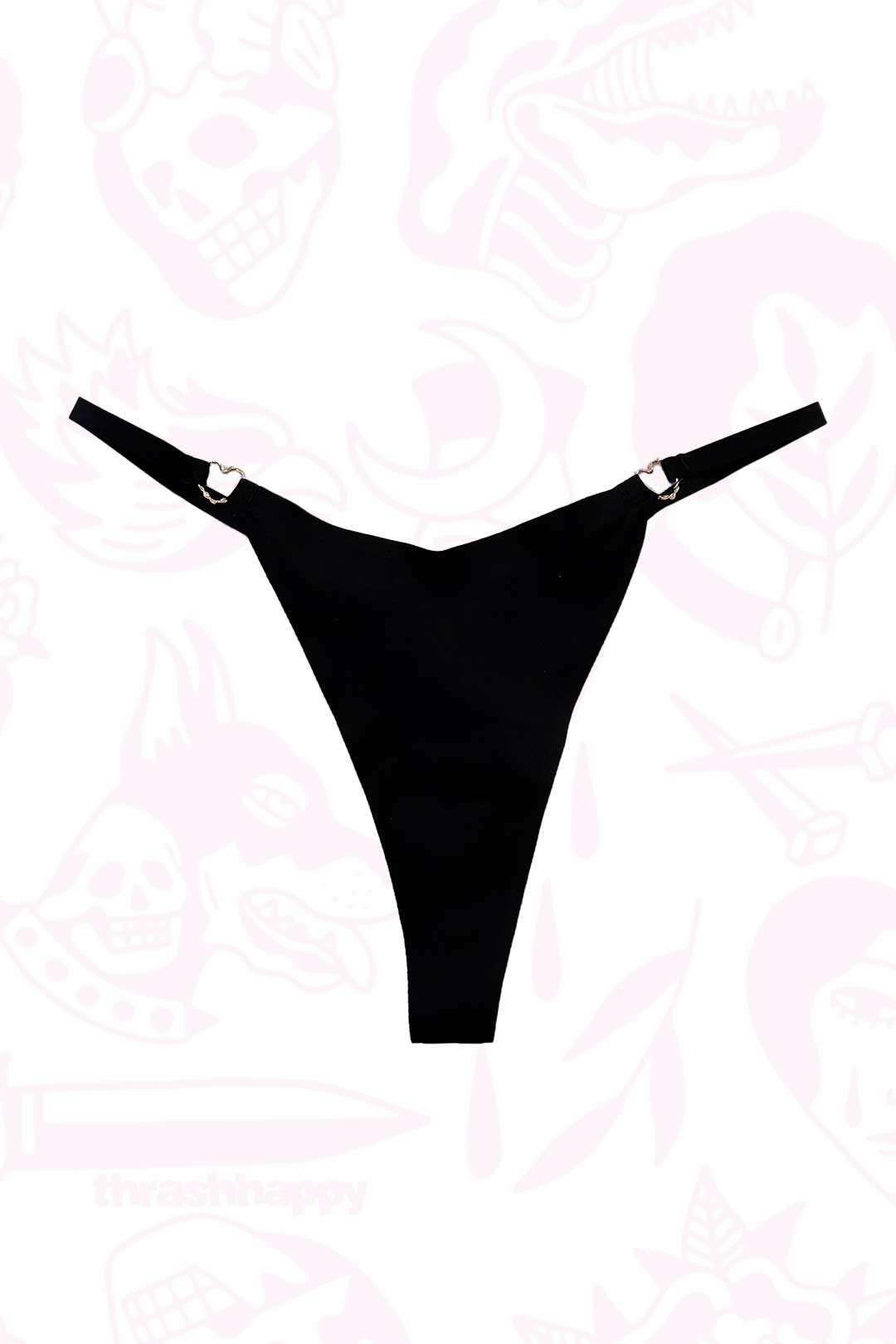 Heart Hardware Seamless Thong