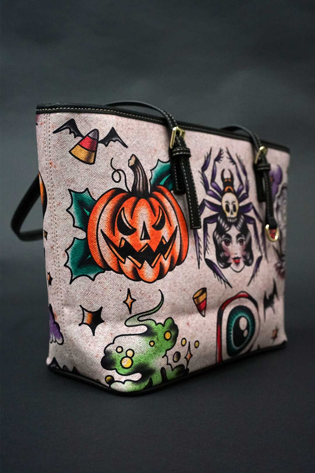 Spooky Tattoo Halloween Purse