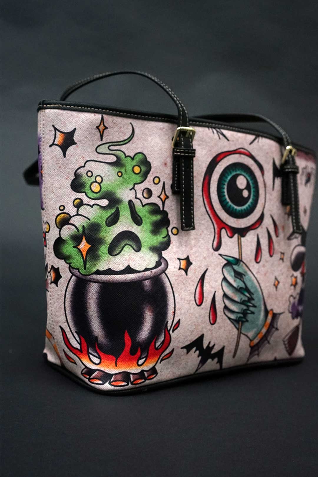 Spooky Tattoo Halloween Purse