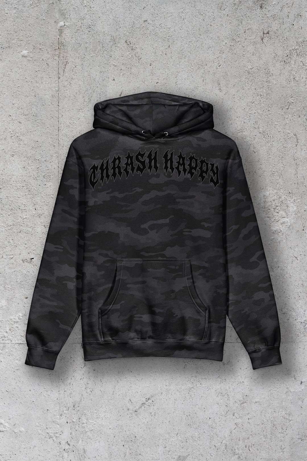 Legacy Black Camo Heavyweight Hoodie