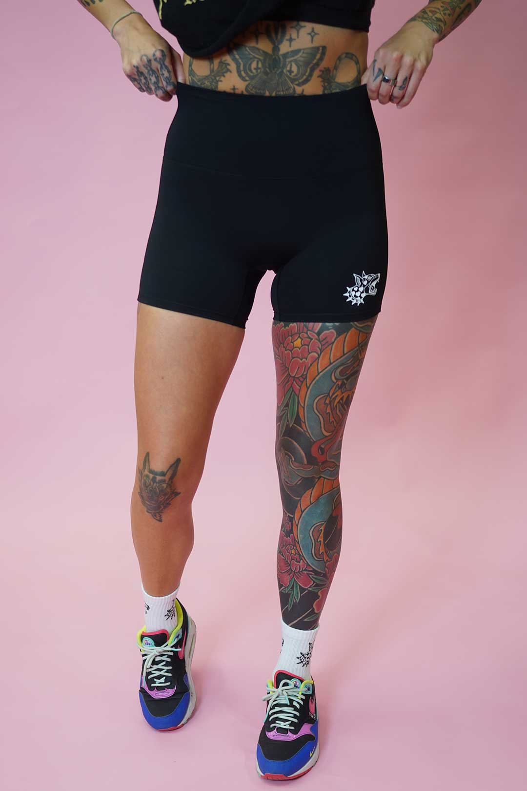 Tramp Stamp High Waist Yoga Short