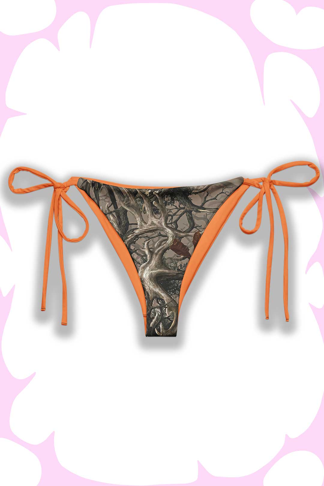 Bone Camo Bikini Bottom
