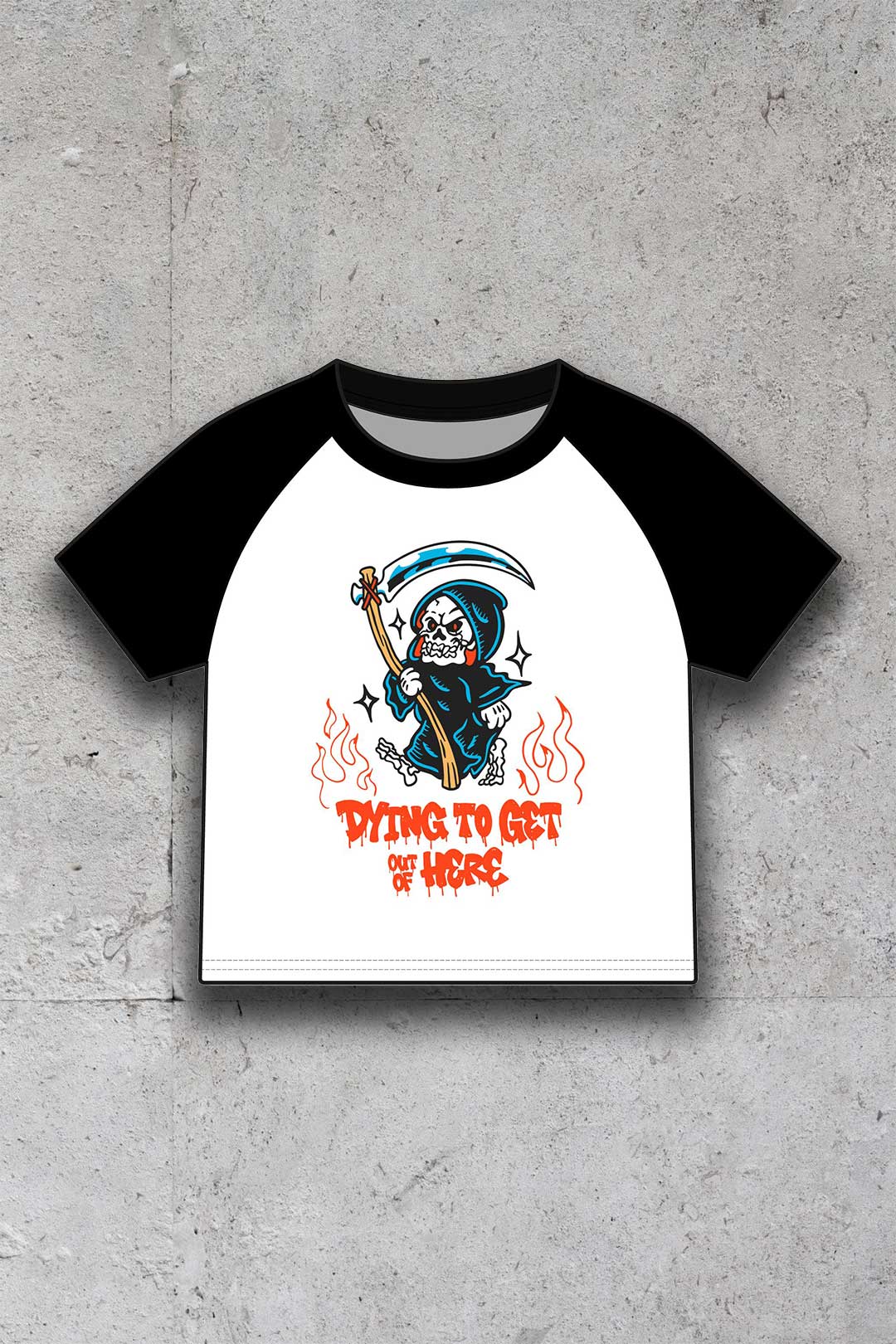 Dying To Get Out of Here Baby Tee