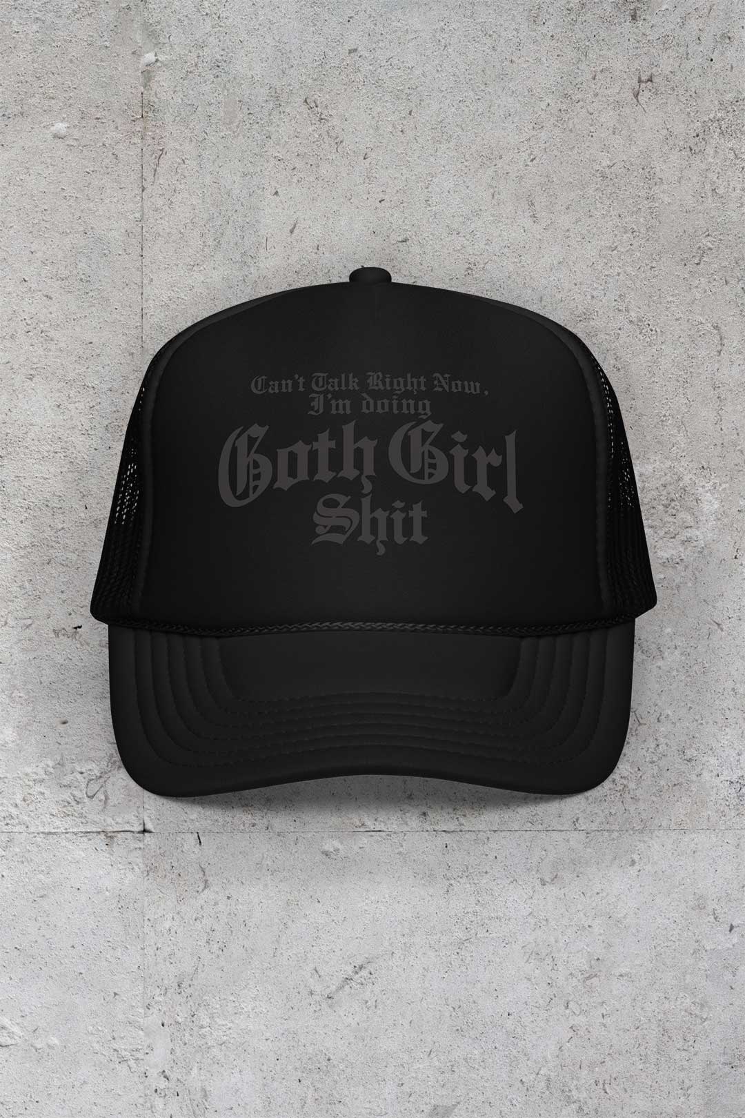 Goth Girl SHi Trucker Hat
