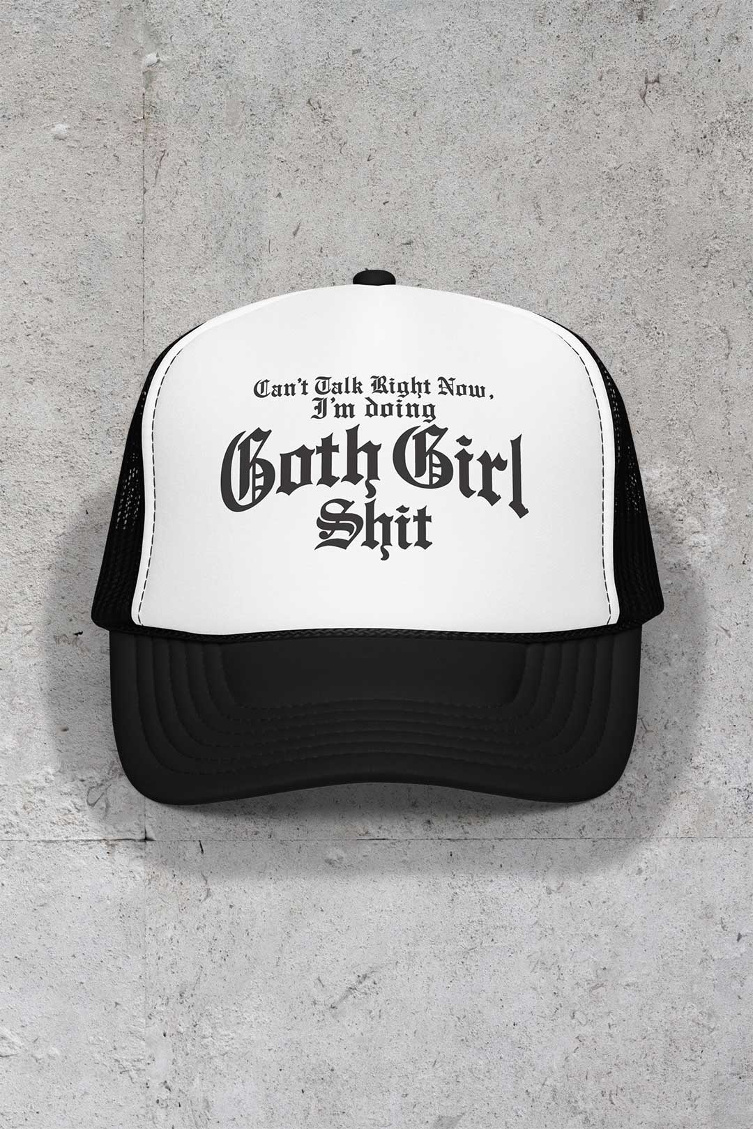 Goth Girl SHi Trucker Hat