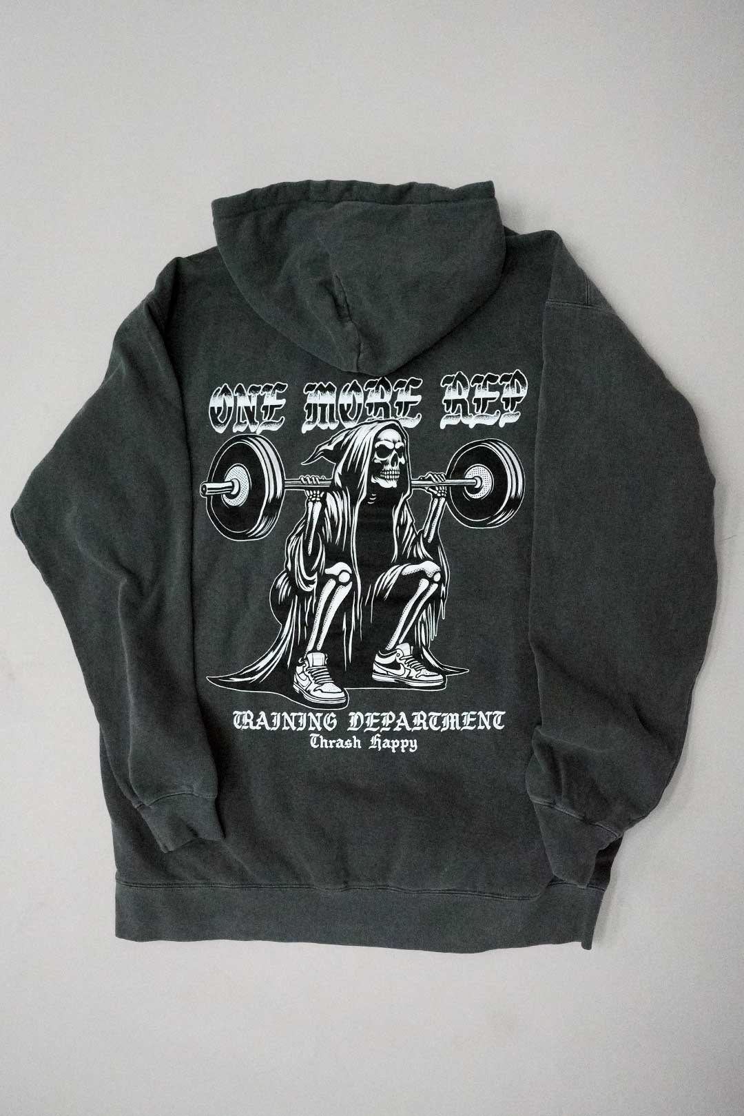 One More Rep Garment-Dyed Hoodie