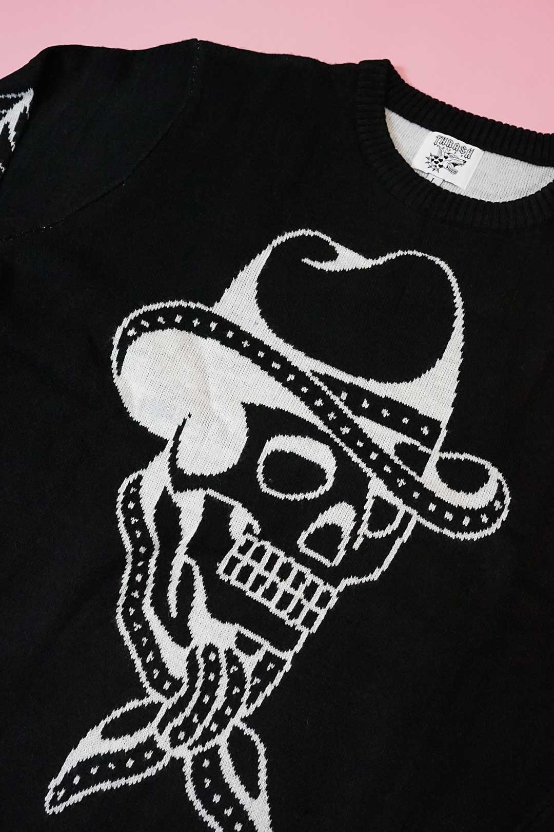 Lone Star Grim Unisex Tattoo Inspired Sweater