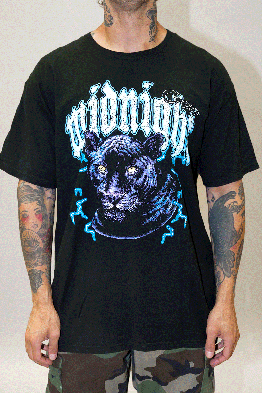 Midnight Crew Vintage T-Shirt