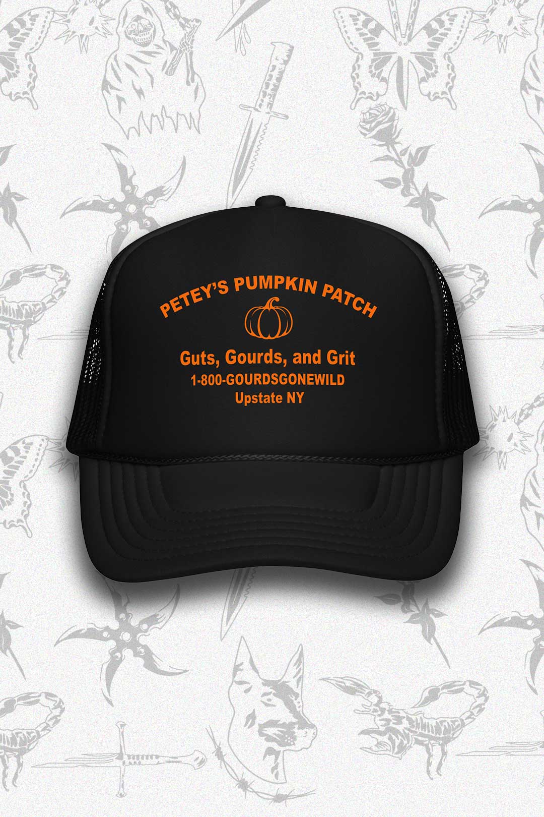Peteys Pumpkin Patch Foam Trucker Hat