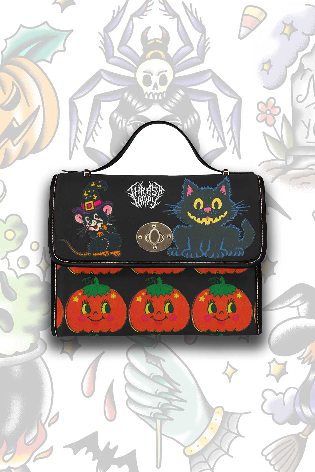 9 Lives Halloween Handbag
