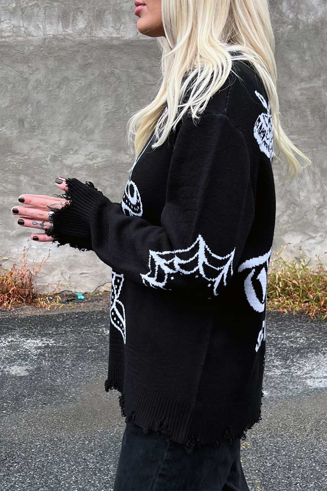 Lone Star Grim Unisex Tattoo Inspired Sweater