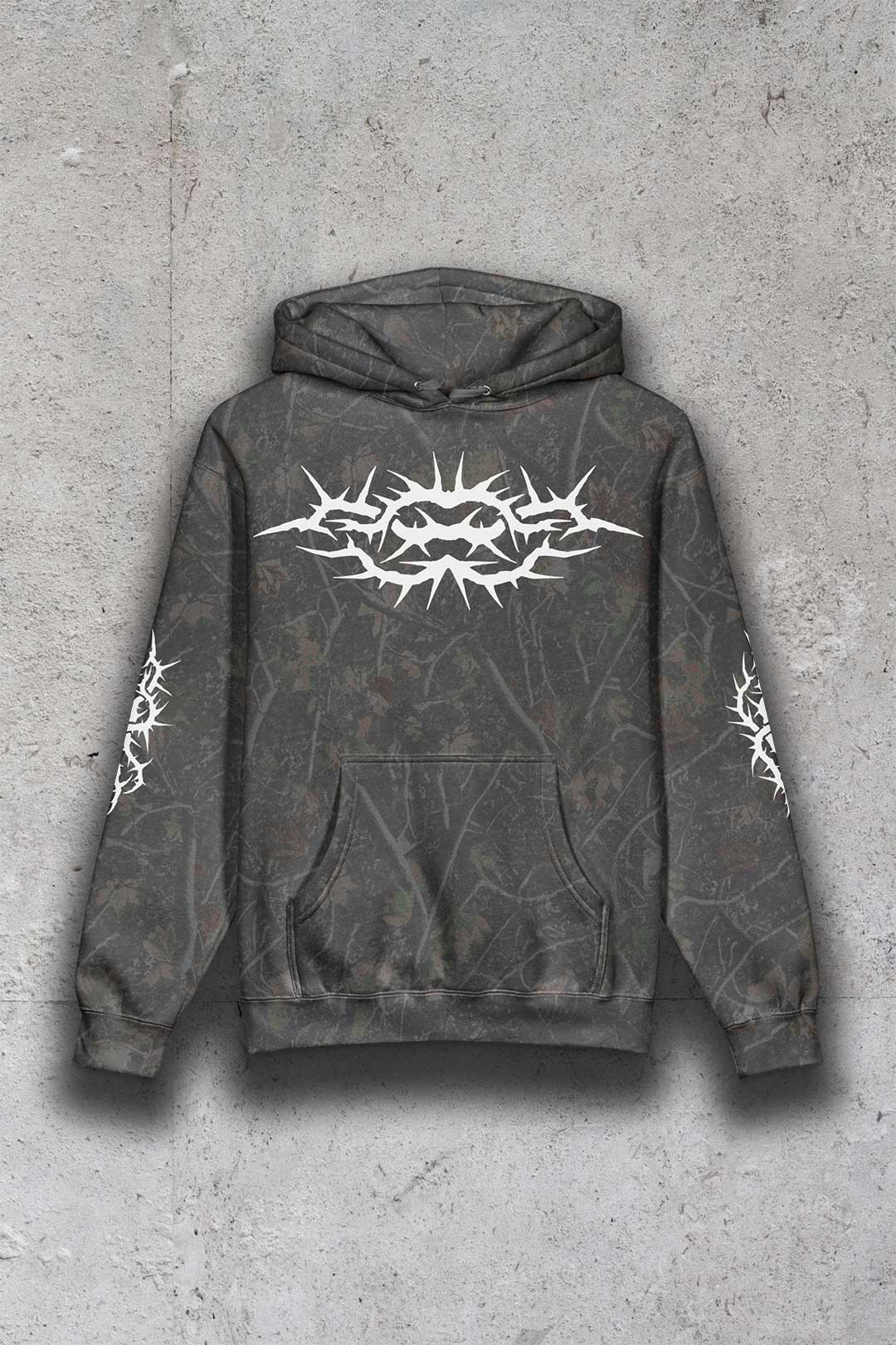 Signal Heavyweight Camo Hoodie
