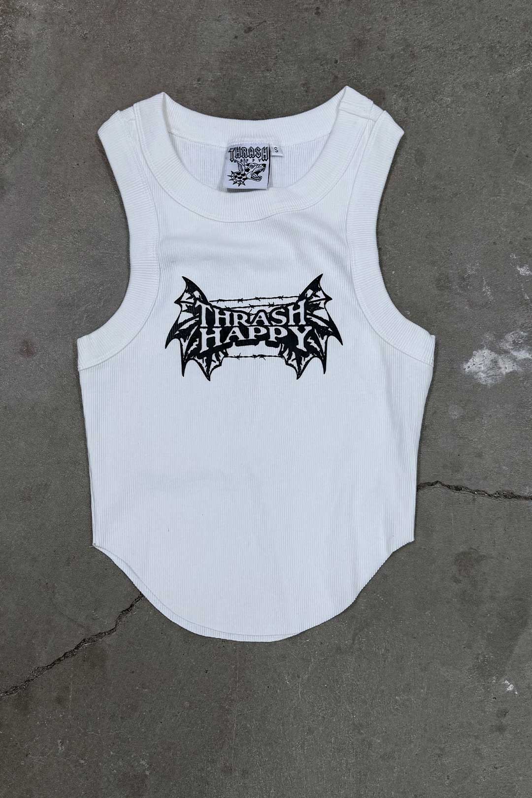 Haunt Ribbed Crop Tank