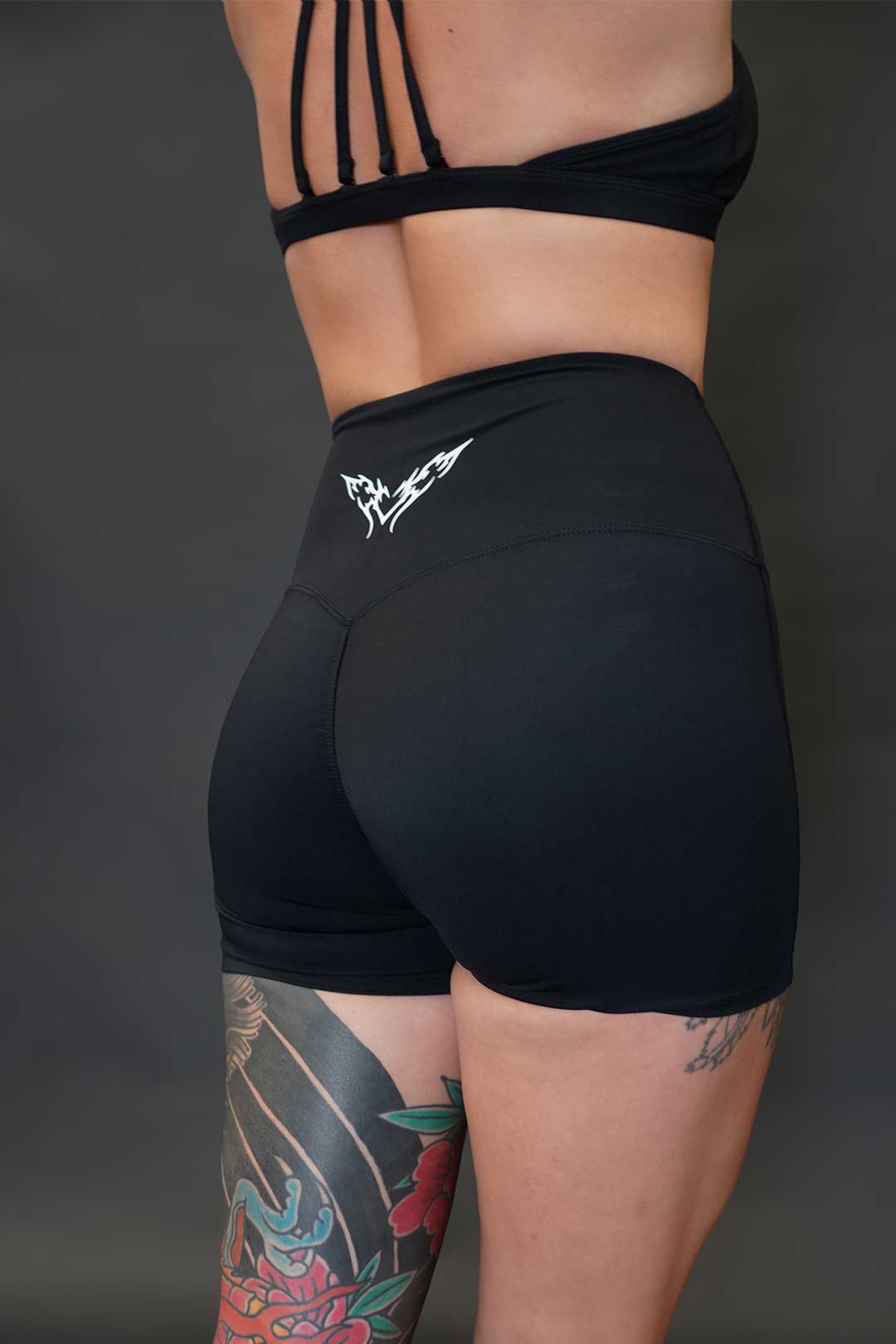 Tramp Stamp High Waist Yoga Short