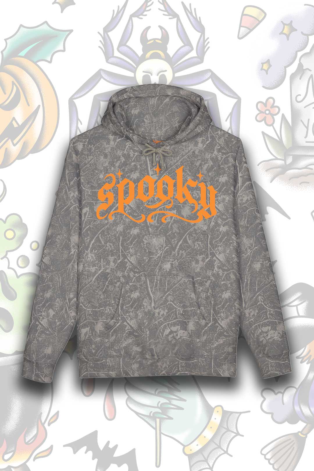 Spooky Unisex Heavyweight Hooded Sweatshirt